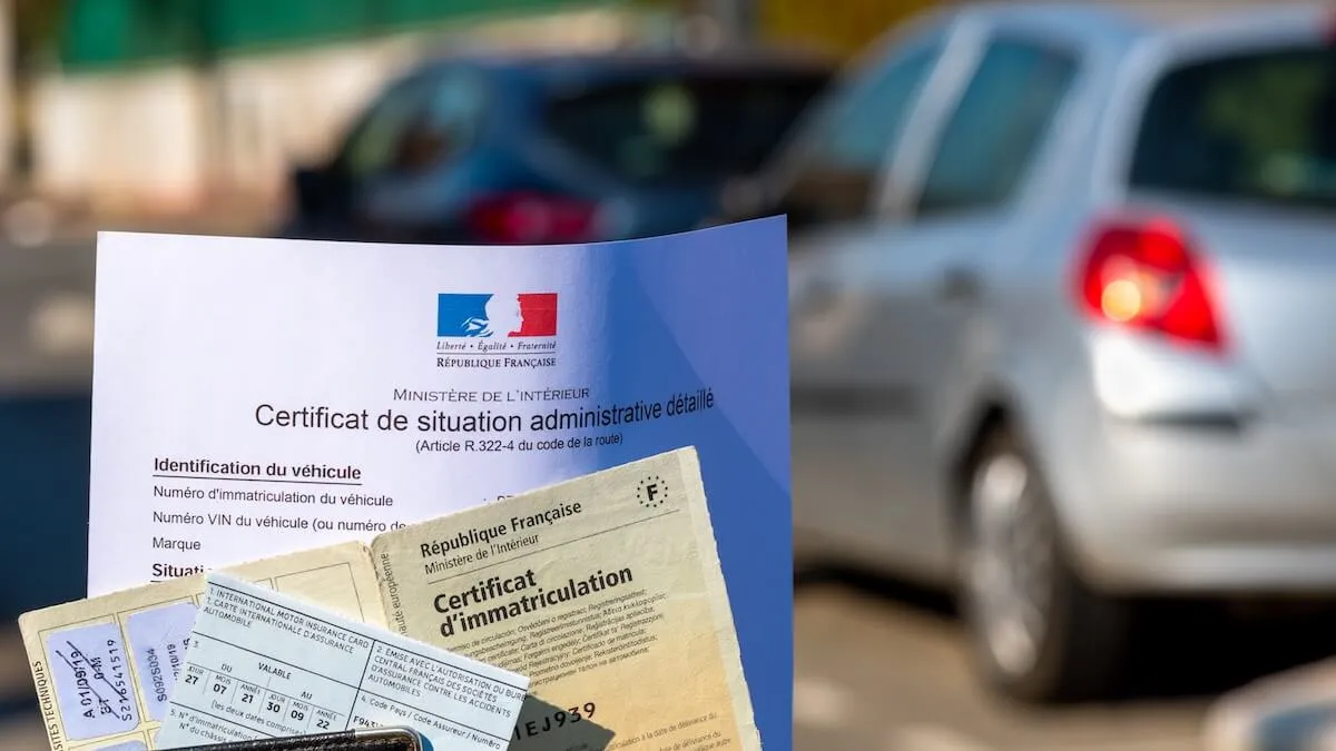Vérification du gage du véhicule avec Verif Auto